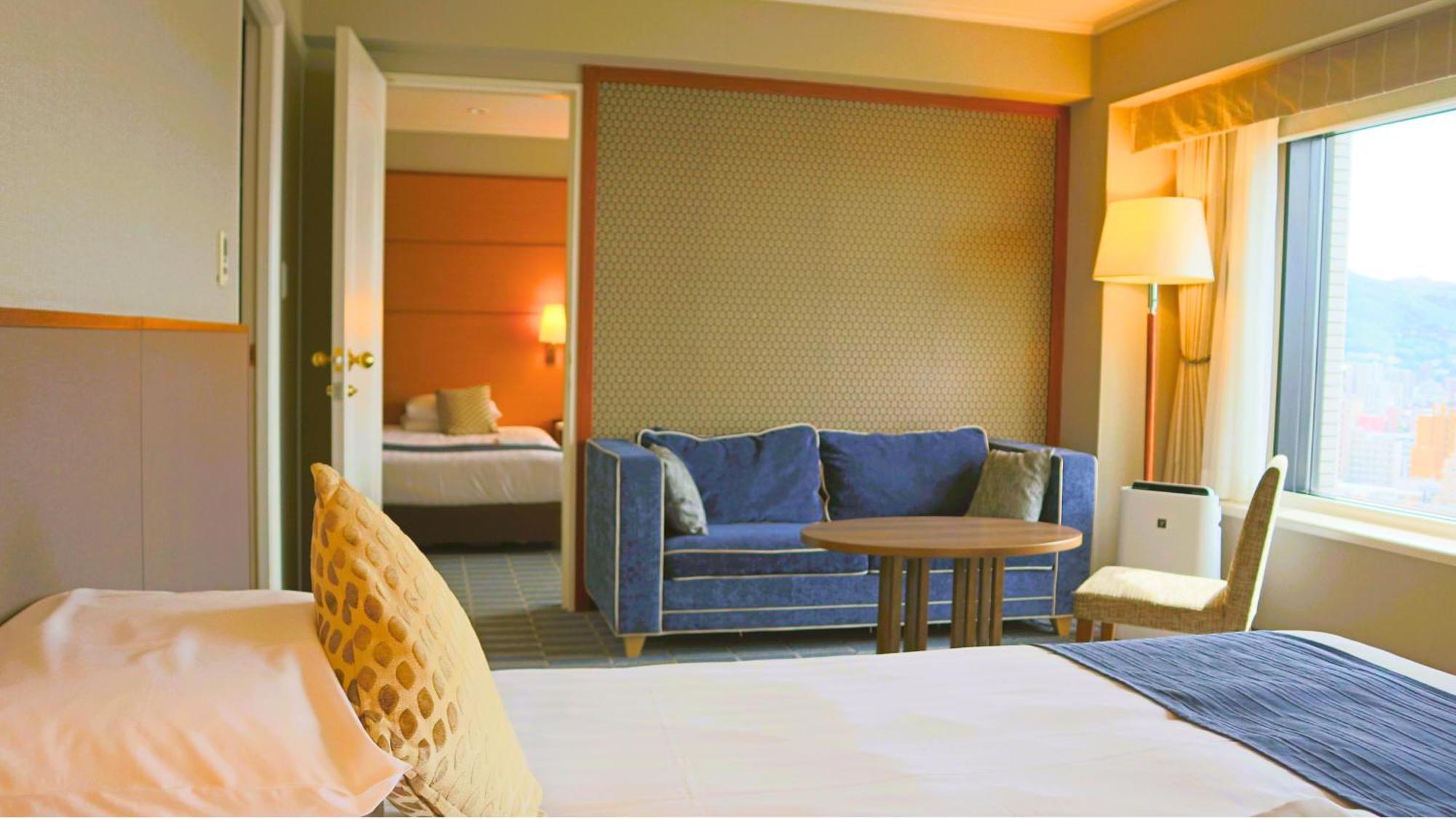Premier Hotel Nakajima Park Sapporo Ngoại thất bức ảnh A suite at the hotel